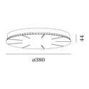 Wever & Ducré Susp Multiple Ceiling Base 3.9 Round