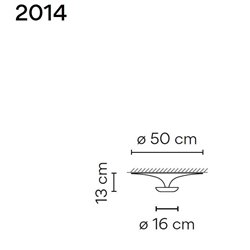 Vibia Funnel 50 Led ceiling lamp