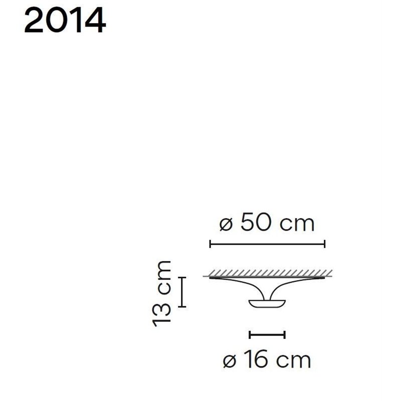 Vibia Funnel 50 Led plafondlamp