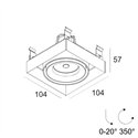Delta Light Minigrid In Trimless 1 Hi Led Inbouwspot