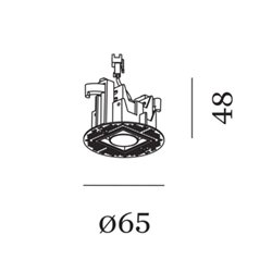 Wever & Ducré LINOO trimless 1.0 Recessed spot