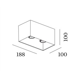 Wever & Ducré BOX 2.0 PAR16 Ceiling lamp