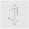 Wever & Ducré ODREY on STREX 1.6 LED Track lighting fixture