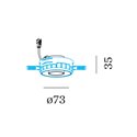 Wever & Ducré QITO trimless 1.0 Inbouwspot
