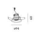 Wever & Ducré DEEP ADJUST IQ 1.0 Inbouwspot