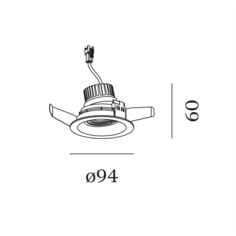 Wever & Ducré DEEP ADJUST IQ 1.0 Inbouwspot