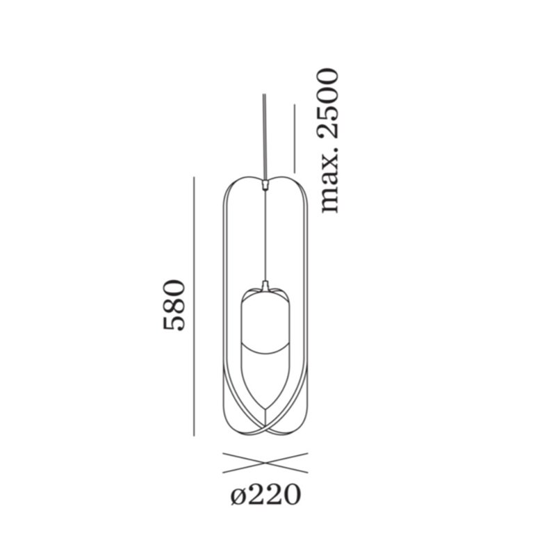 Wever & Ducré SOLLI COCOON 2.0 Hanglamp
