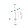 Wever & Ducré COZY CONE on STREX 3.0 Track lighting fixture