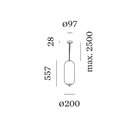 Wever & Ducré QUBBY 1.0 Hanglamp