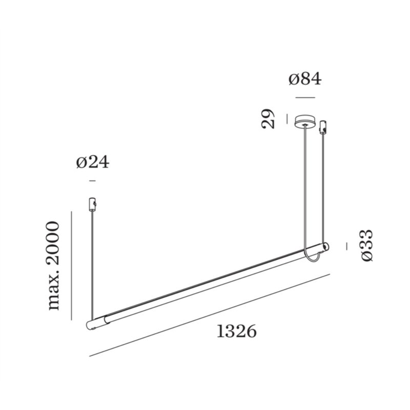 Wever & Ducré DARF 3.1 Hanglamp