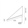 Wever & Ducré DARF wall 3.1 Wall lamp