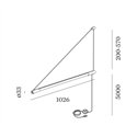 Wever & Ducré DARF wall 2.1 Wandlamp