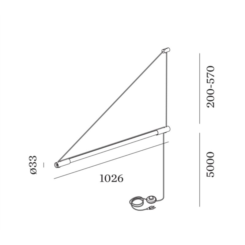 Wever & Ducré DARF wall 2.1 Wandlamp