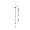 Wever & Ducré HEXO mini on track 1-phase 3.0 PAR11 Track lighting fixture