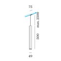 Wever & Ducré HEXO mini on track 1-phase 5.0 PAR11 Trackverlichting
