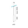 Wever & Ducré mini on track 3-phase 3.0 PAR11 Track lighting fixture
