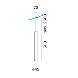 Wever & Ducré mini on track 3-phase 5.0 PAR11 Track lighting fixture