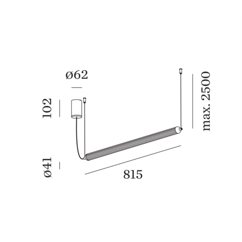 Wever & Ducré FLYRA horizontal 1.1 Hanglamp