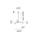 Wever & Ducré MATCH LUSTA 1.0 Hanglamp