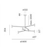 Wever & Ducré MATCH LUSTA 3.2 Suspension lamp