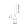 Wever & Ducré ODREY 1.4 LED Suspension lamp