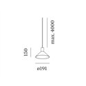 Wever & Ducré ODREY 1.6 LED Hanglamp