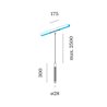 Wever & Ducré TRACE on STREX 3.0 Track lighting fixture