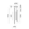 Wever & Ducré FLYRA vertical 3.3 Suspension lamp