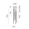 Wever & Ducré FLYRA vertical 6.3 Suspension lamp