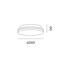 Wever & Ducré ROSS 1.0 Ceiling lamp