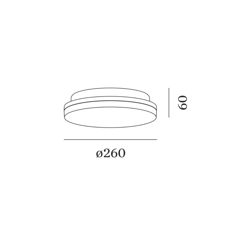 Wever & Ducré ROSS 1.0 Plafondlamp