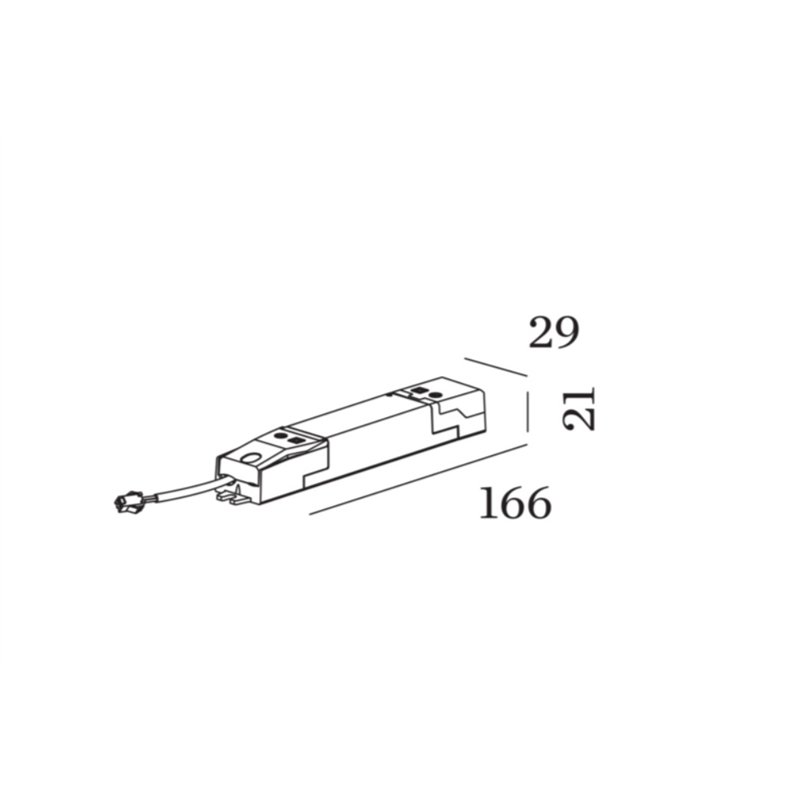 Wever & Ducré DRIVER 200mA 8W 10-40V DALI-2 / PUSH DIM