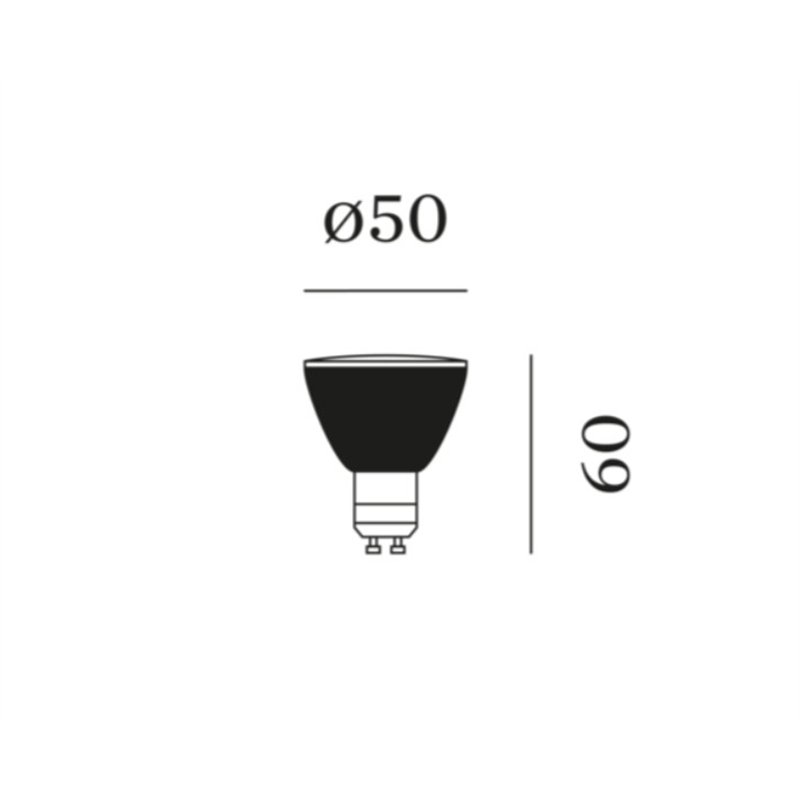 Wever & Ducré LAMP PAR16 LED HE 3000K