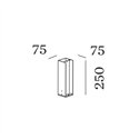 Wever & Ducré GATE CARRÉ 1.0 POLE 250