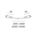 Wever & Ducré 24V PLUG & PLAY SYSTEM EXTENSION CABLE 0,5 m