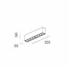 Wever & Ducré LINOO SURFACE 8.0 Ceiling lamp