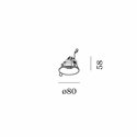 Wever & Ducré RONY ADJUST petit 1.0 wire springs Inbouwspot
