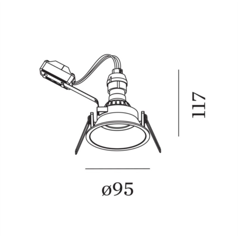 Wever & Ducré Deep IP44 1.0 PAR16 springveren Inbouwspot