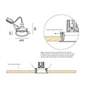 Wever & Ducré Deep IP44 1.0 PAR16 bladveren Inbouwspot