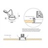 Wever & Ducré Deep IP44 1.0 PAR16 blade springs Recessed spot