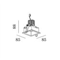 Wever & Ducré Plano IP44 1.0 LED Inbouwspot