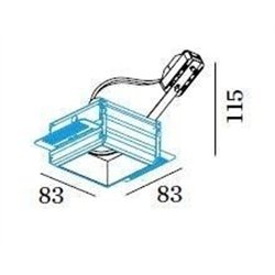 Wever & Ducré Strange Trimless 1.0 PAR16 Recessed spot