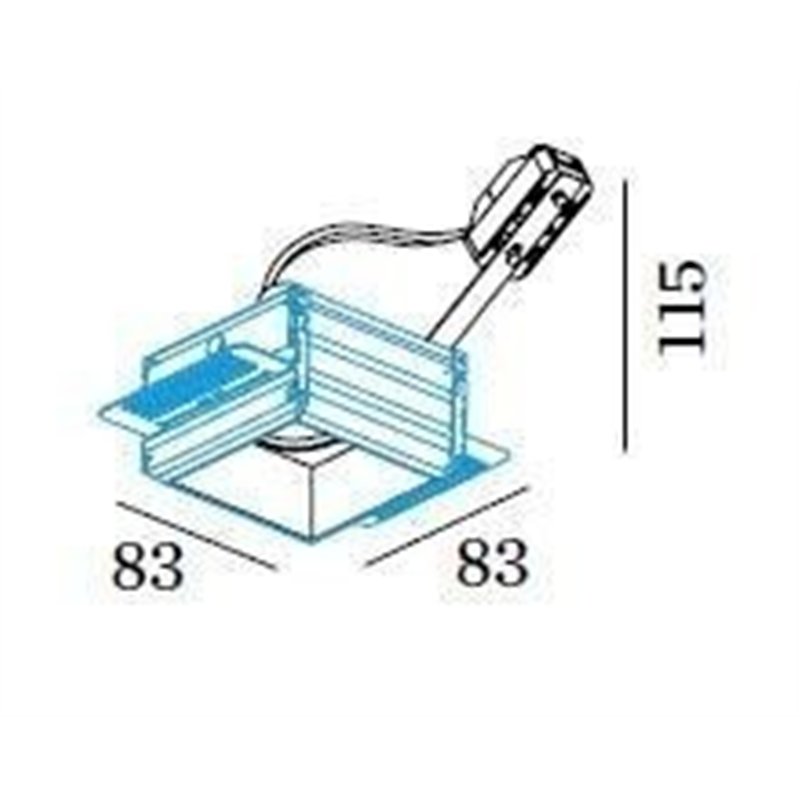 Wever & Ducré Strange Trimless 1.0 PAR16 Inbouwspot