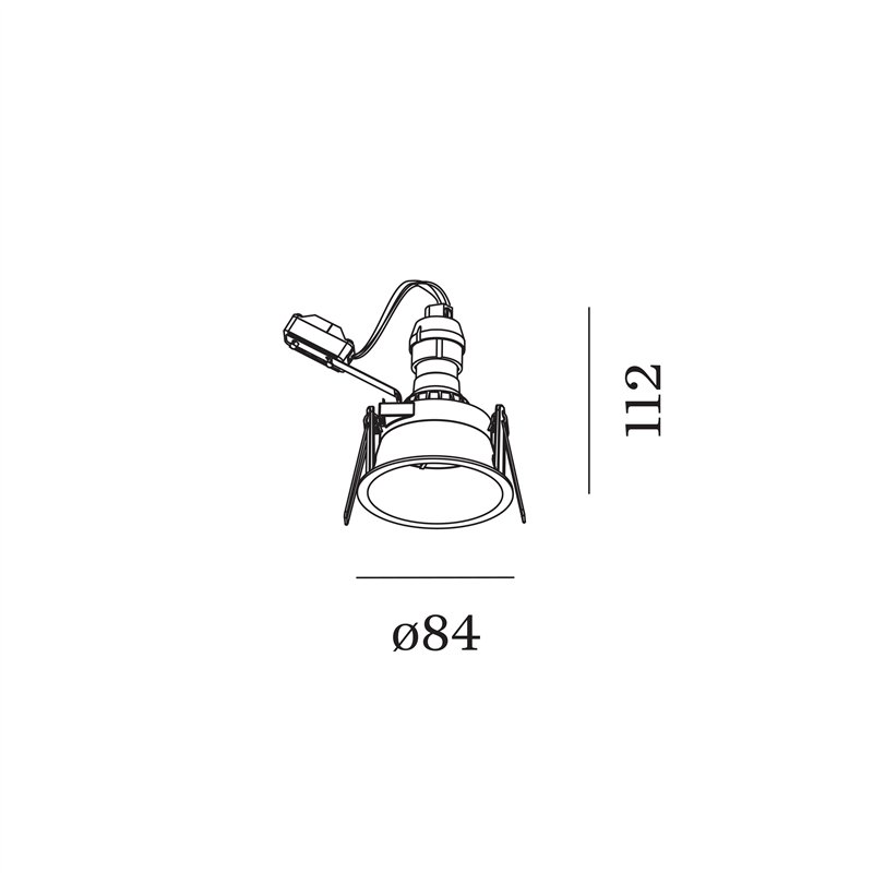 Wever & Ducré Deeper 1.0 PAR16 bladveren Inbouwspot