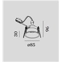 Wever & Ducré Deeper IP44 1.0 PAR16 Inbouwspot
