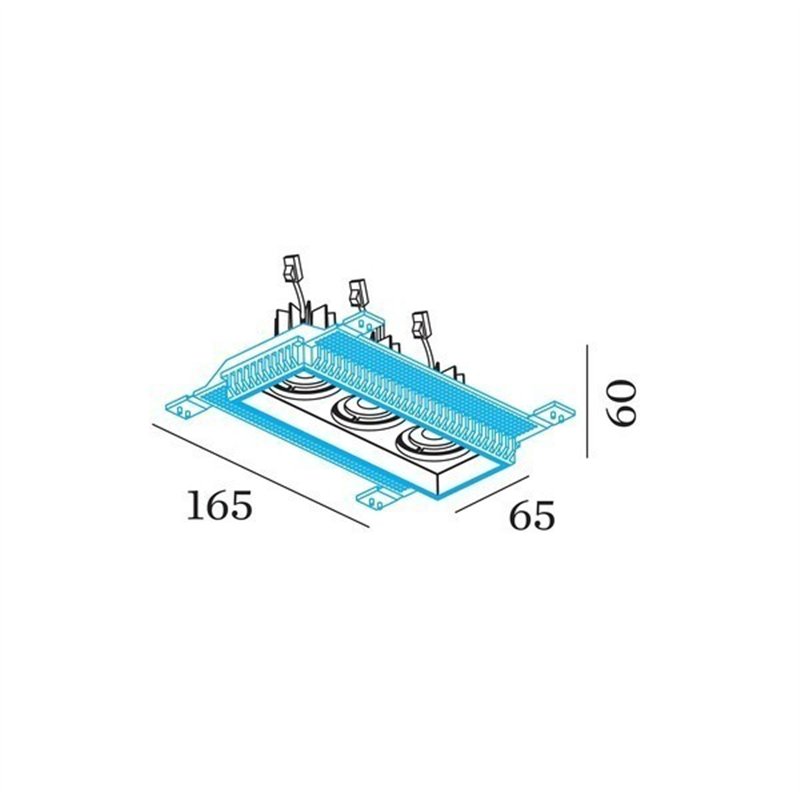 Wever & Ducré Strange Petit Trimless 3.0 LED Inbouwspot