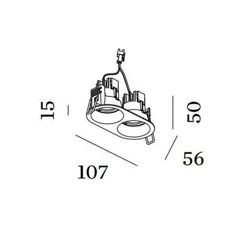 Wever & Ducré Deep Bijou 2.0 Inbouwspot