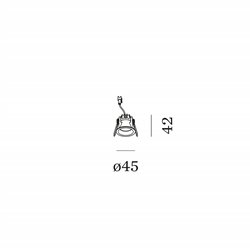 Wever & Ducré Deep Point IP44 1.0 LED Recessed spot