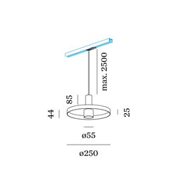 Wever & Ducré Odrey On Track 1.2 PAR16 Track lighting fixture