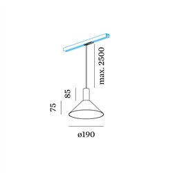 Wever & Ducré Odrey On Track 1.6 PAR16 Track lighting fixture